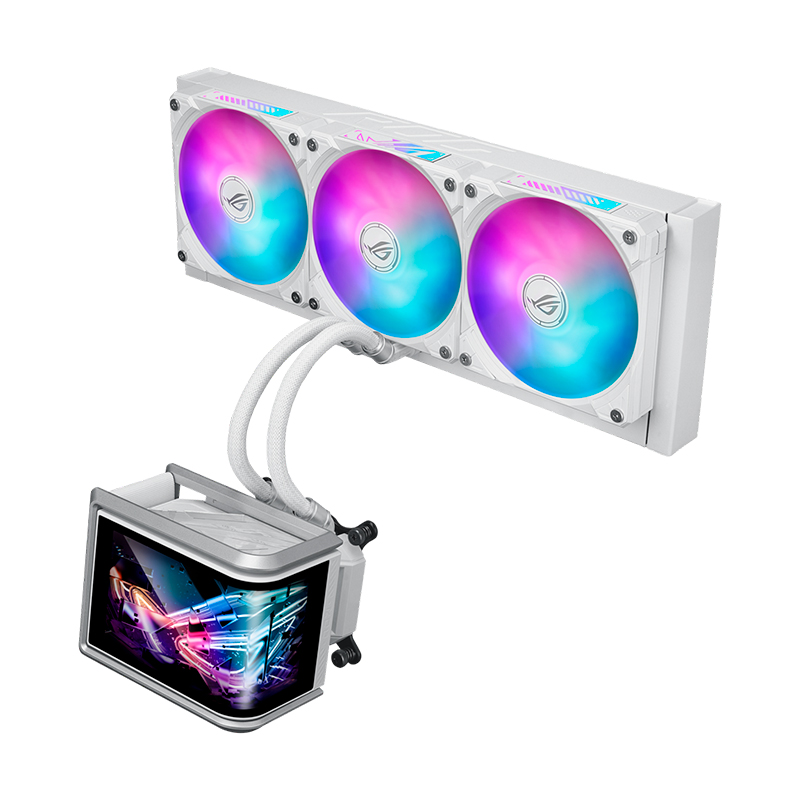 Refrigeración líquida ASUS ROG Ryuo IV SLC 360 ARGB · blanco