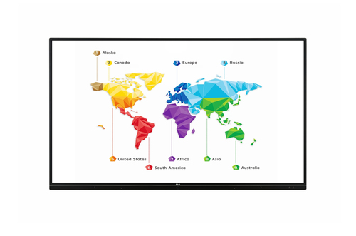 Pantalla interactiva LG TR3BF 75" · UHD IPS · Táctil