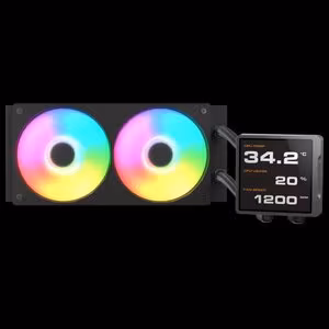 LIQUID COOLING POSEIDON VISTEK ARGB 240 BLACK