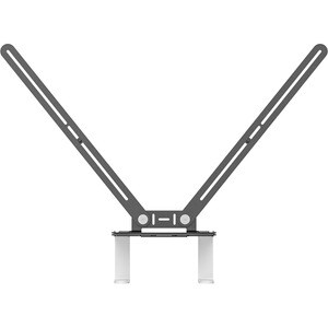 Logitech Barra de montaje para Soporte de televisión, sistema de videoconferencia, Cámara de vigilancia, Barra de vídeo · Gris · 119.4cm a 2