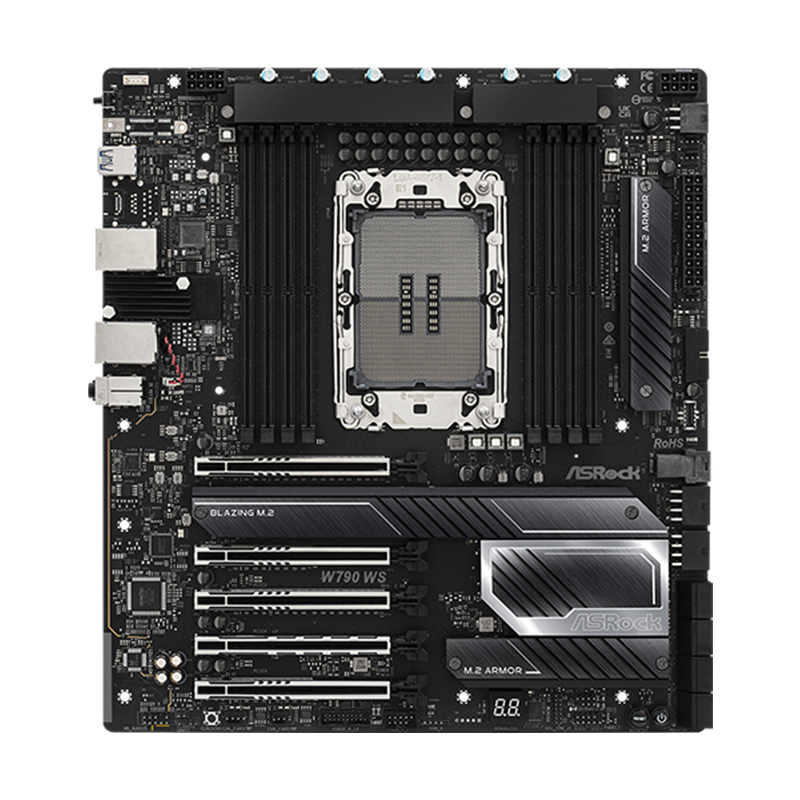 Placa madre ASRock W790 WS R2.0 · LGA4677 · DDR5 · E-ATX