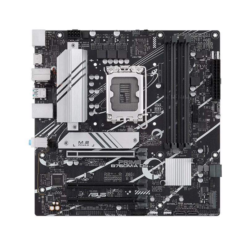 Placa madre ASUS Prime B760M-A D4-CSM · LGA1700 · DDR4 · Micro ATX