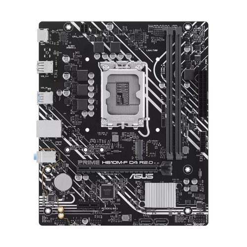 Placa madre ASUS Prime H610M-F D4 R2.0 · LGA1700 · DDR4 · Micro ATX