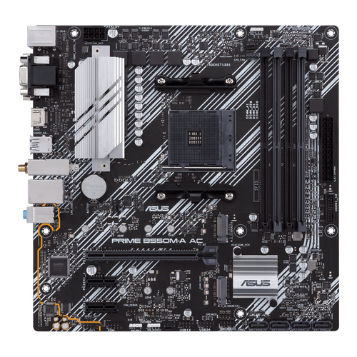 Placa madre ASUS Prime B550M-A AC · AM4 · DDR4 · Micro ATX