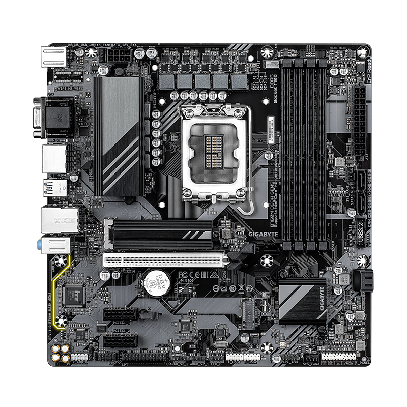 Placa madre Gigabyte B760M DS3H Gen5 · LGA1700 · DDR5 · Micro ATX