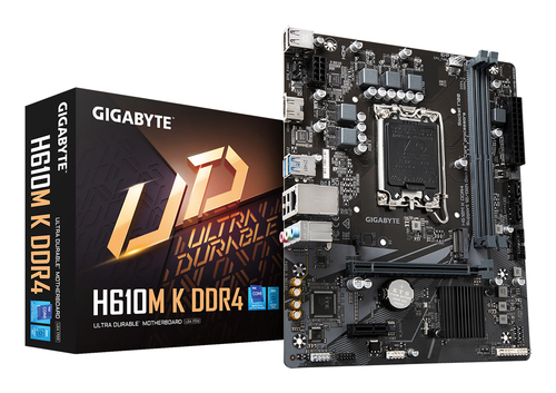 Placa madre Gigabyte H610M K DDR4 · LGA1700 · Micro ATX