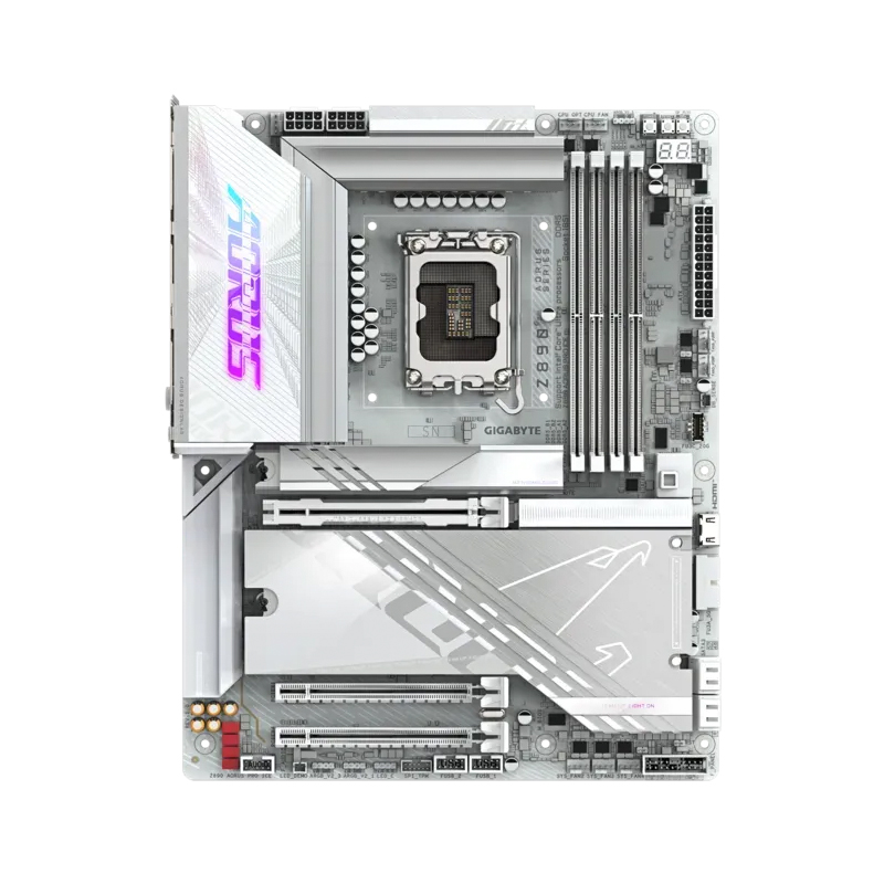 Placa madre Gigabyte Z890 Aorus Pro Ice · LGA 1851 · DDR5 · ATX