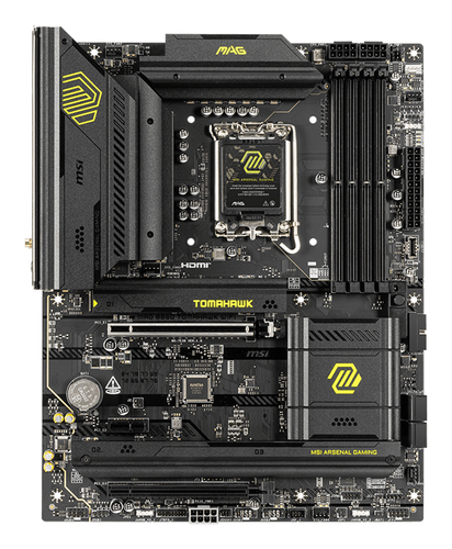 Placa madre MSI MAG B860 Tomahawk WiFi · LGA 1851 · DDR5 · ATX
