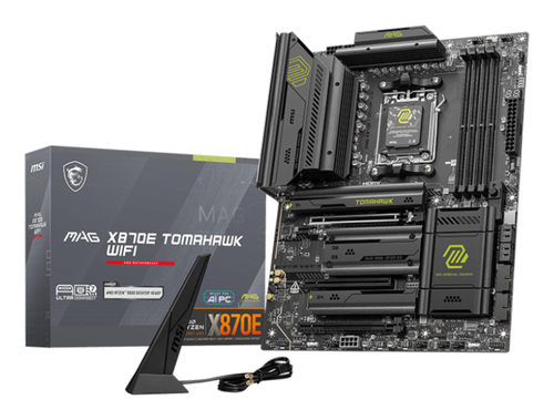 Placa madre MSI MAG X870E Tomahawk WiFi · AM5 · DDR5 · ATX