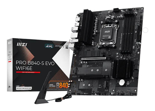 Placa madre MSI PRO B840-S EVO WiFi 6E · DDR5
