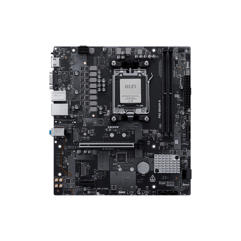 Placa madre MSI PRO B840M-B · AM5 · DDR5 · Micro ATX