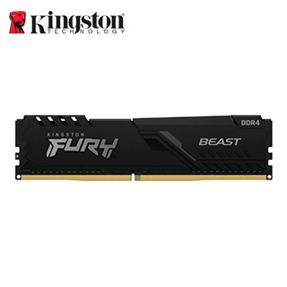 Memoria RAM Kingston Fury Beast · 32 GB · DDR4 3200 MT/s · negro