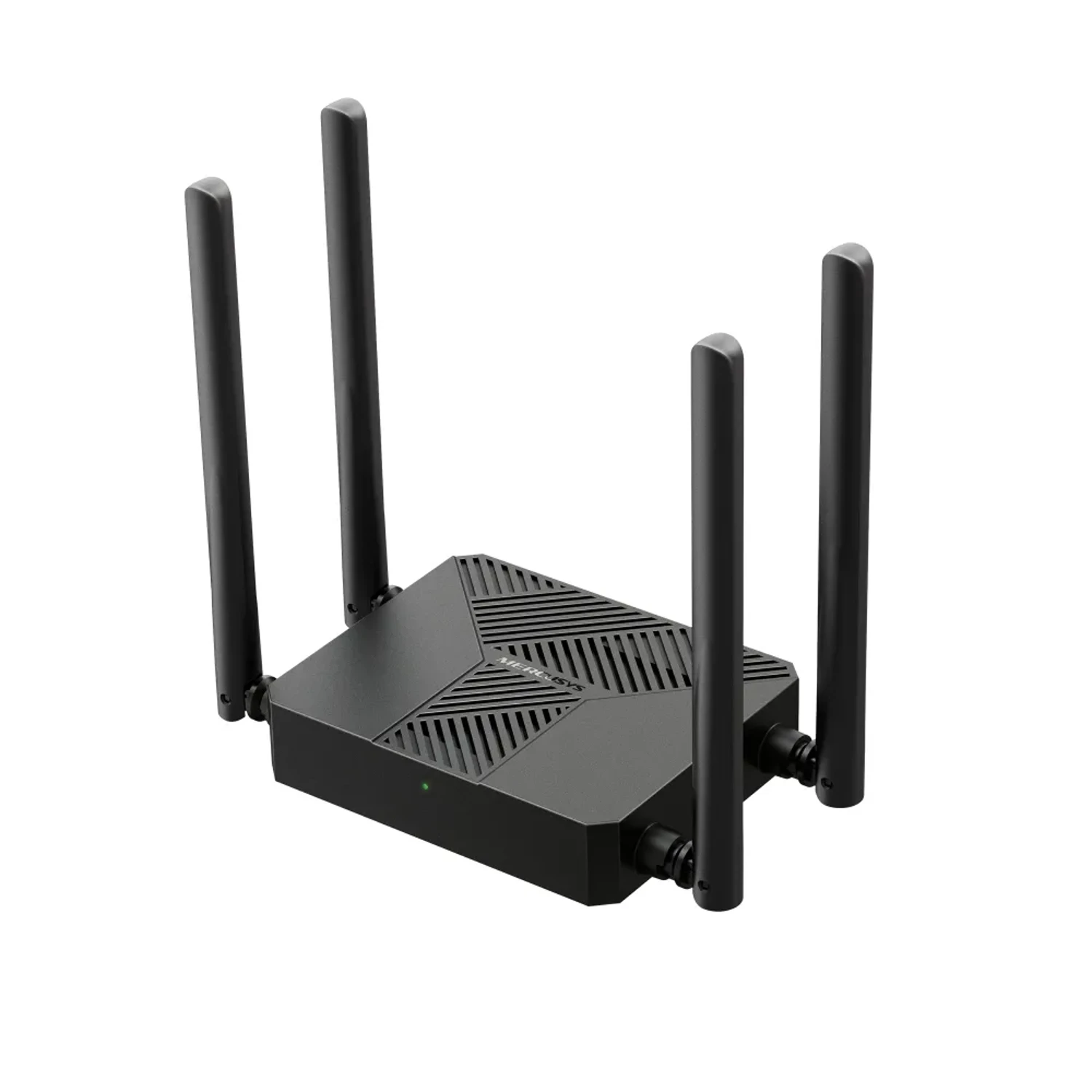 Mercusys Router WiFi 6 AX1500 Dual Band, 300 Mbps en 2.4 GHz y 1201 Mbps en 5 GHz, 4 antenas, 1 WAN Gigabit + 2 LAN Gigabit, OFDMA, EasyMesh.