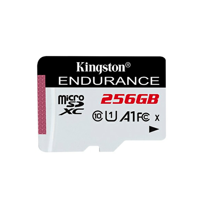 Tarjeta microSD Kingston Endurance · 256 GB · UHS-I · Clase 10