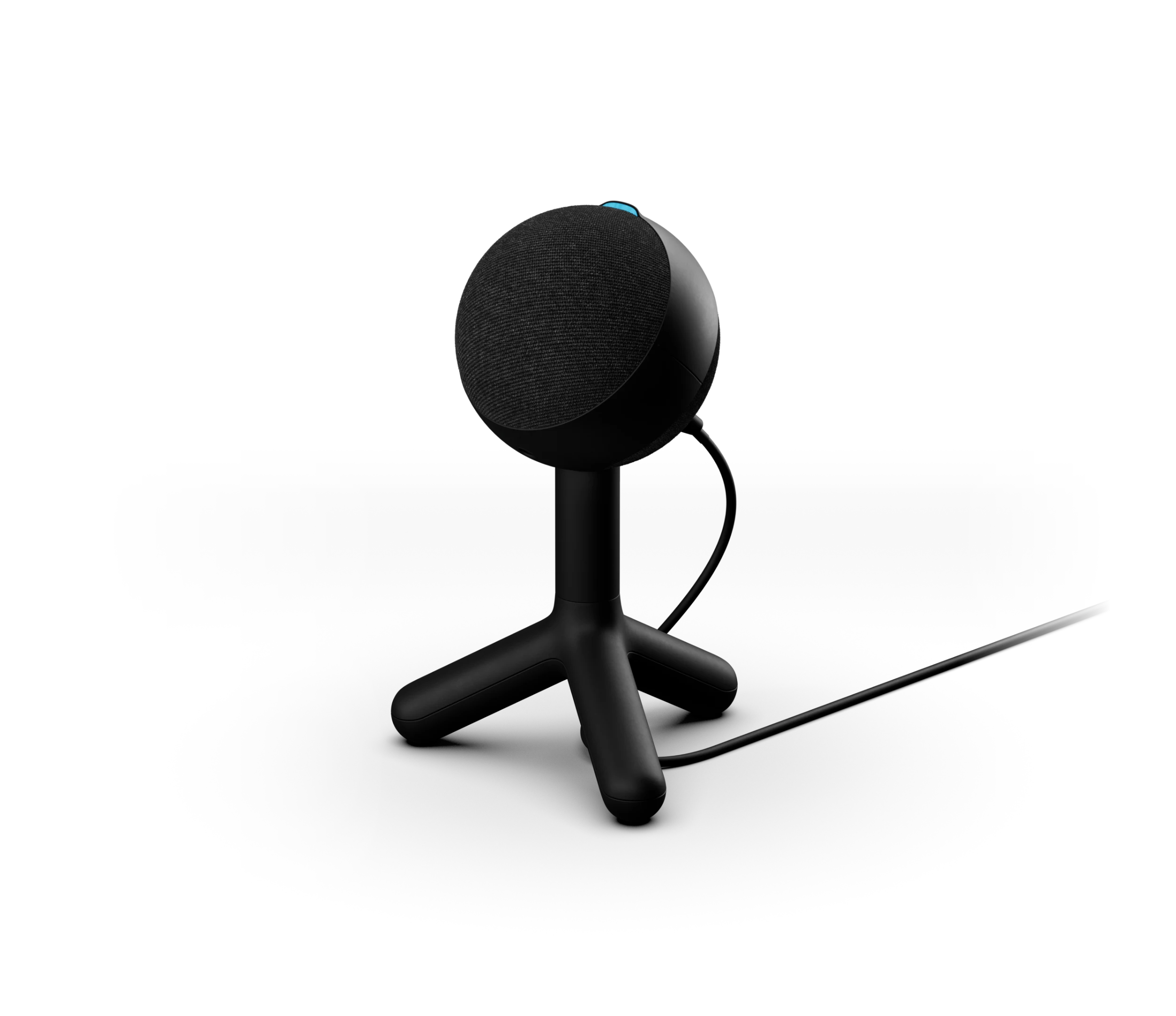Micrófono Logitech Yeti ORB cardioide USB P/streaming RGB Lightsync · Negro