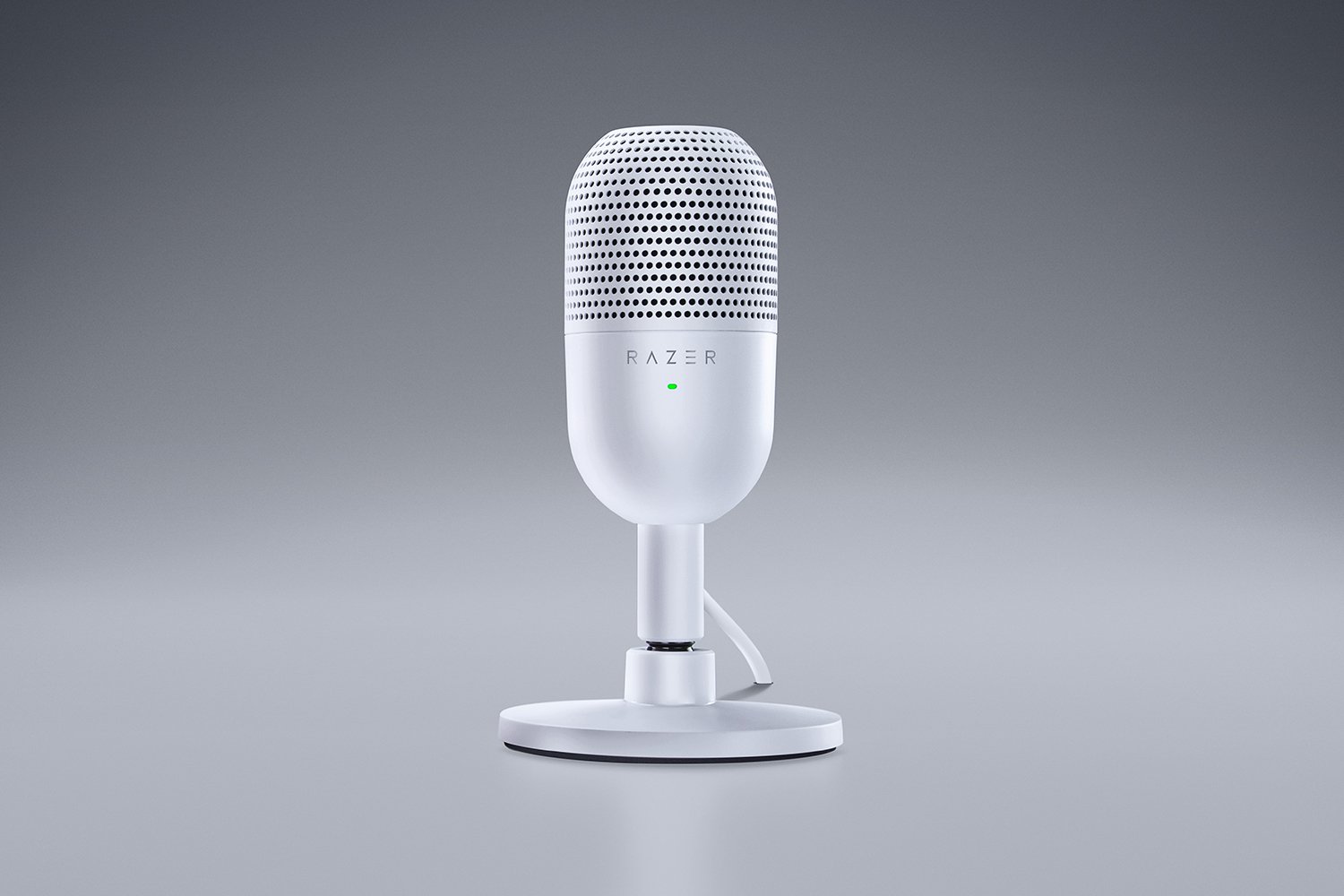 Micrófono Razer Seiren V3 Mini USB streaming supercardioide C/N sensor táctil silencioso · Mercurio