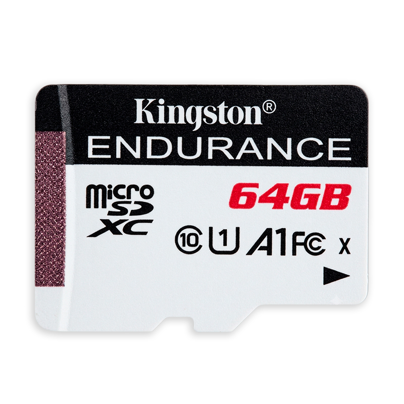 Tarjeta microSD Kingston Endurance · 64 GB · UHS-I · Clase 10