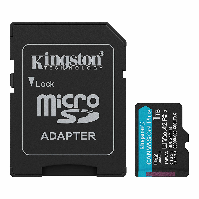 Tarjeta microSD Kingston Canvas Go! Plus · 1 TB