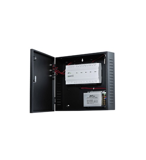 Módulo controlador de acceso ZKTeco InBio260 Pro · 2 puertas · Gabinete metálico y fuente