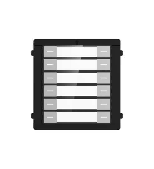 Módulo para videoportero Hikvision DS-KD-K12 · 12 departamentos