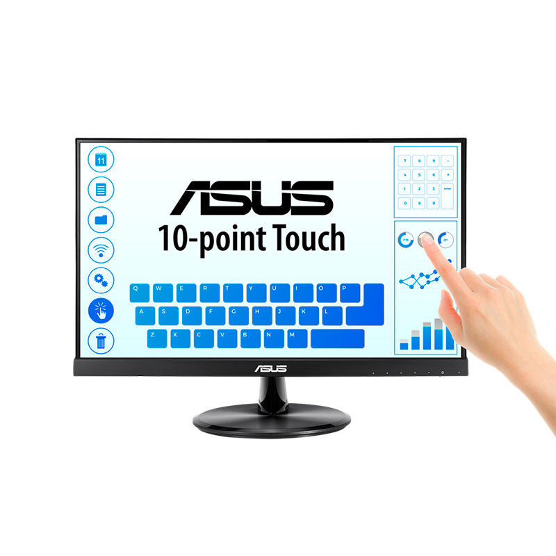 Monitor táctil ASUS VT229H 21.5" · Full HD IPS · HDMI y VGA