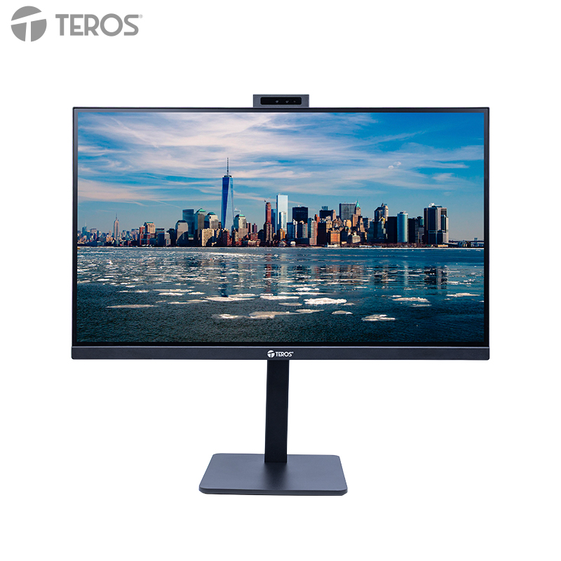 Monitor Teros TE-2720CS 27" · QHD IPS · 144 Hz · Cámara y micrófono