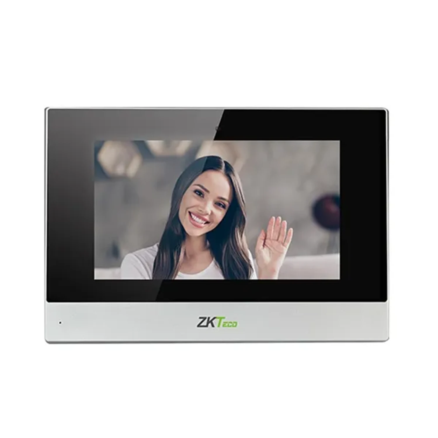 MONITOR 7 PULG DE VIDEO PORTERO ZKTECO COMPATIBLE VE01-B24L-W - VEX-B25L - NO INCLUYE FUENTE