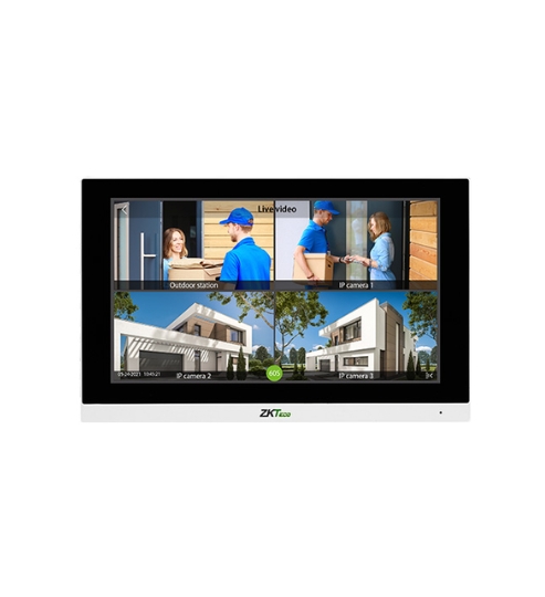 Monitor LCD HD para videoportero ZKTeco VT07-B01 · Blanco