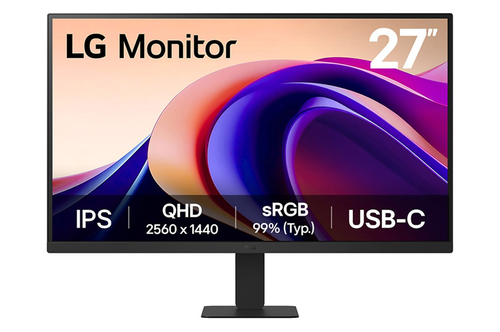 Monitor LG 27U631A-B 27" · QHD IPS · 100 Hz · USB-C · HDR10