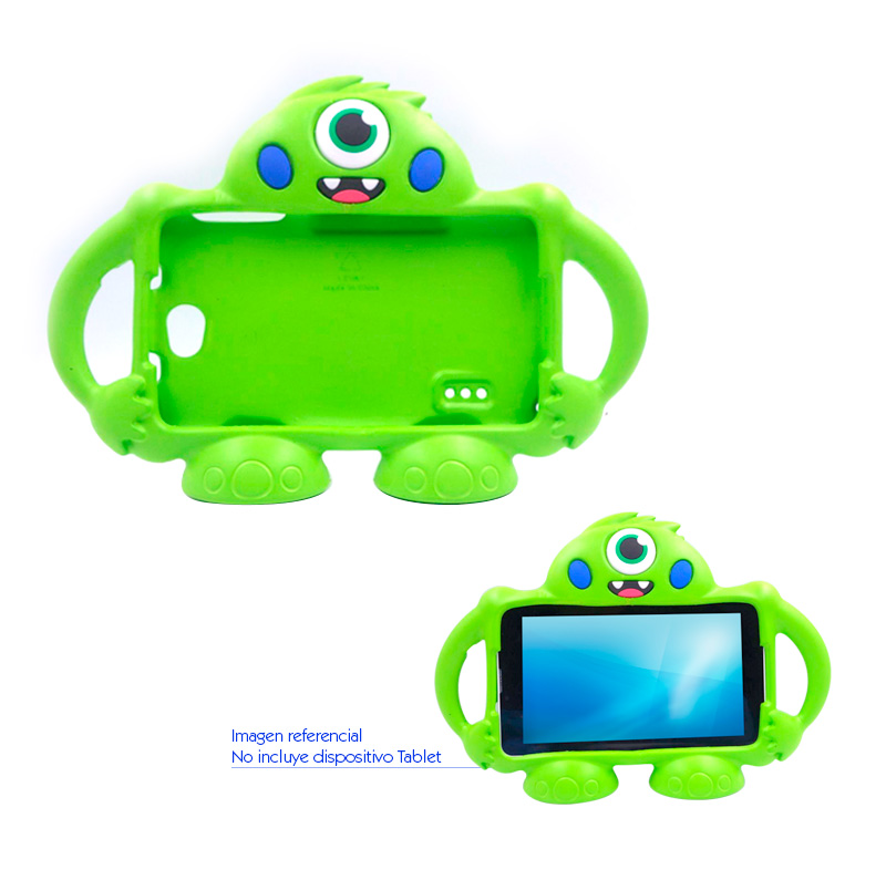Protector infantil para tablet Advance Mostrito Intro 4985 · 7" · EVA · Verde