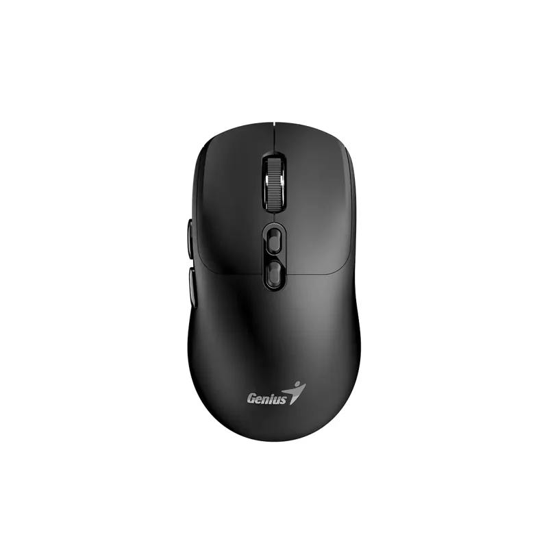 Mouse Genius dual inalámbrico/Bluetooth NX-8080S Bluetooth AI Copilot 7-BOT silencioso · Negro
