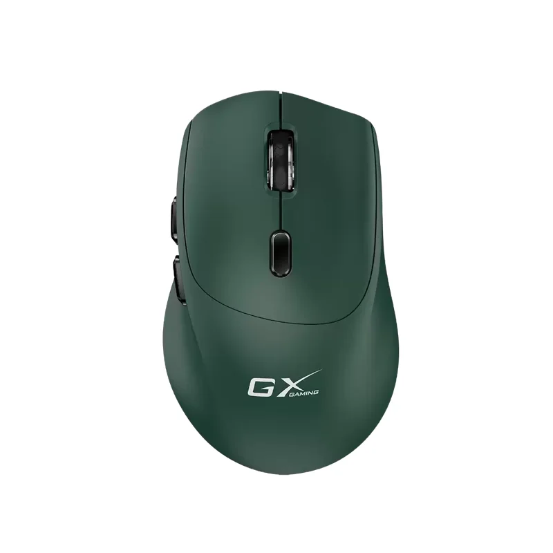 Mouse Genius GX dual inalámbrico/Bluetooth Scorpion M8100 AI Copilot 3200 DPI 6-BOT · Militar verde