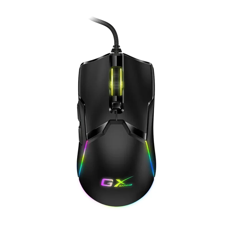 Mouse Genius GX Scorpion M700 7200 DPI 6-BOT programables + memoria integrada RGB · Negro