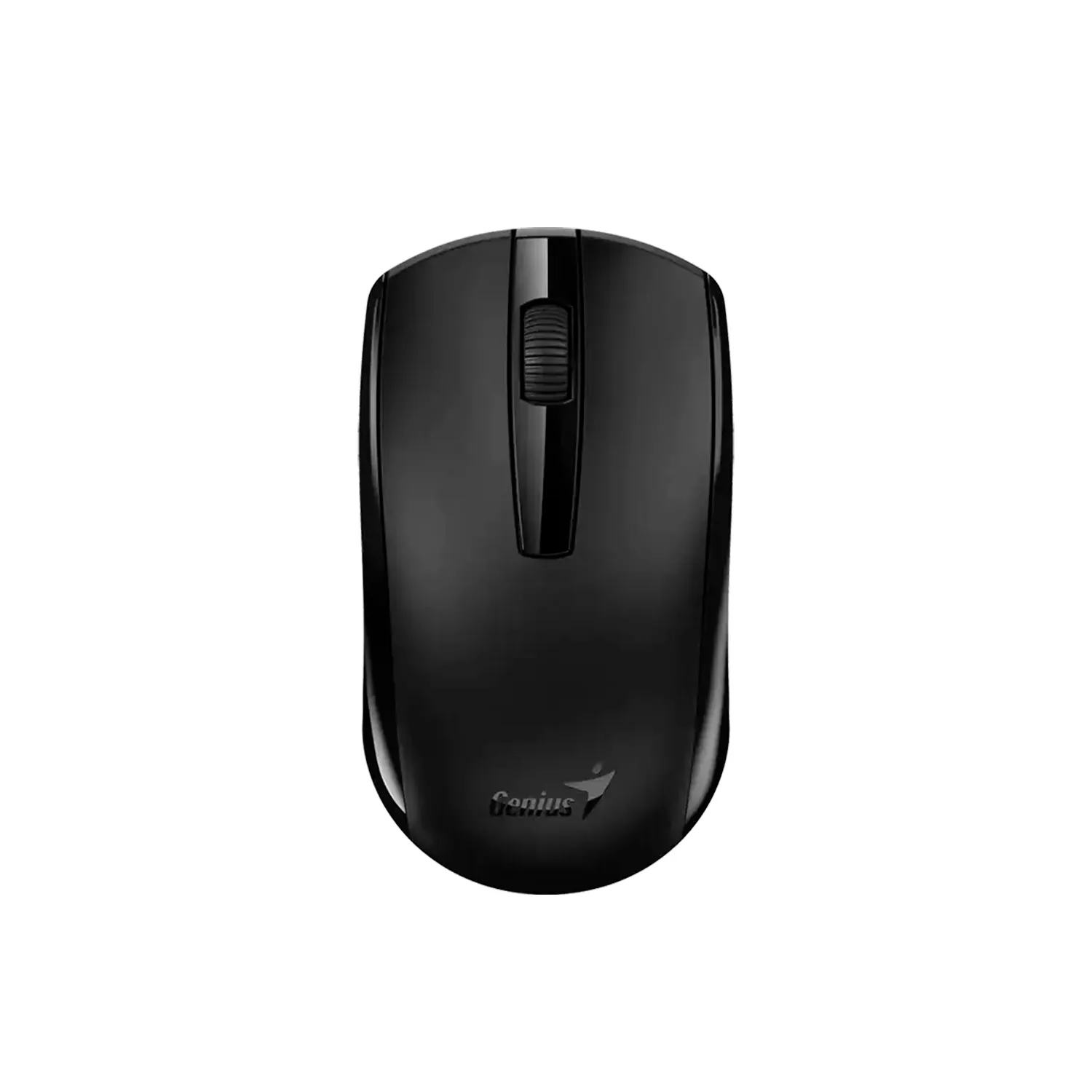 Mouse Genius recargable inalámbrico ECO-8100 Blueeye · Negro