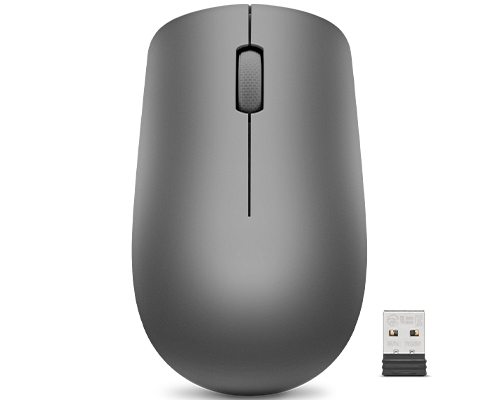 Mouse inalámbrico Lenovo 530 · 1200 DPI · Grafito