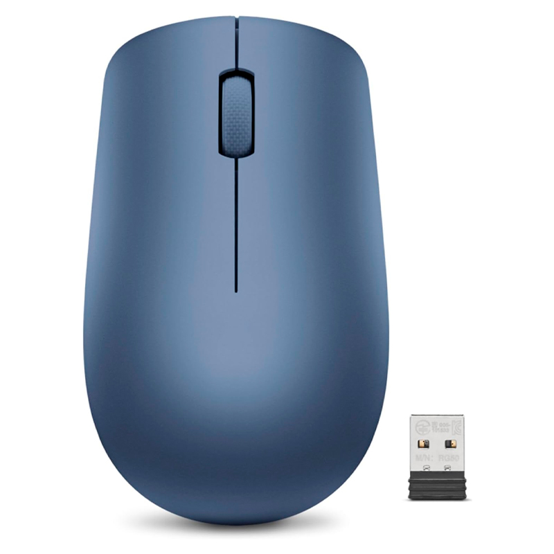Mouse inalámbrico Lenovo 530 · 1200 DPI · Azul