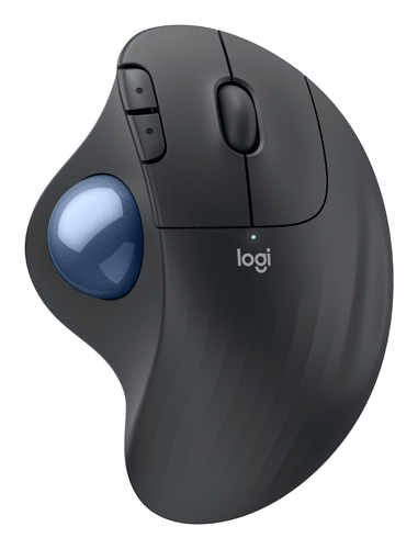 Mouse Logitech Ergo M575S Trackball silencioso inalámbrico Bolt/Bluetooth USB-A · Negro