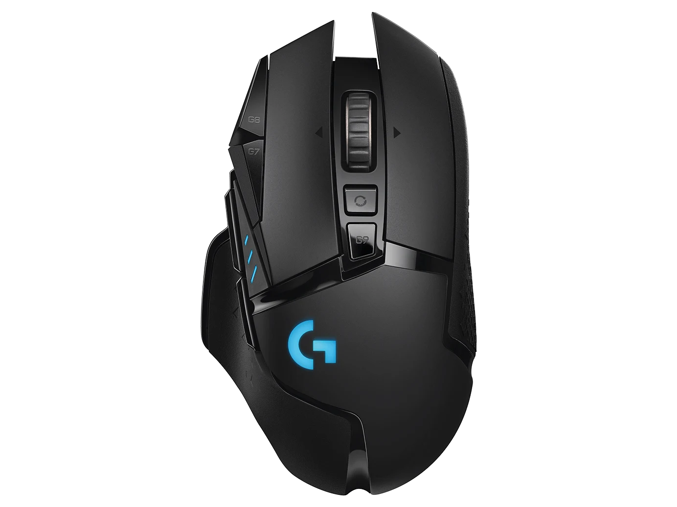 Mouse Logitech G502 Lightspeed inalámbrico · Negro