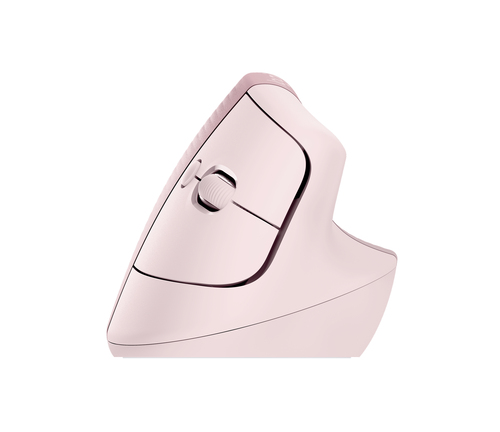 Mouse Logitech Lift vertical ergonómico inalámbrico/Bluetooth · Rosa