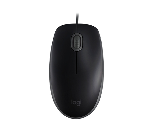 Mouse Logitech M110 silencioso óptico USB · Negro