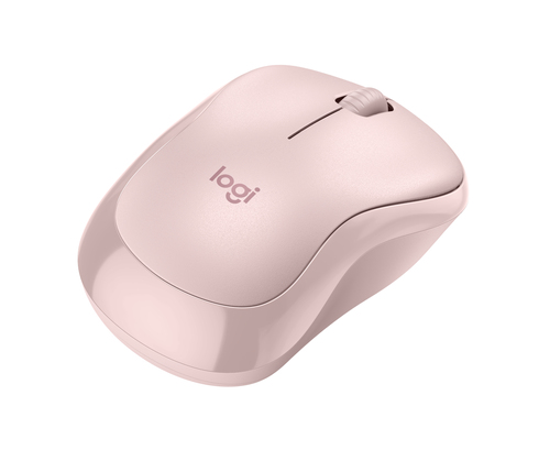 Mouse Logitech M240 silencioso inalámbrico Bluetooth · Rosa