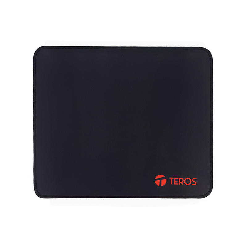 Mouse pad Teros TE-3017S · Base antideslizante · Negro