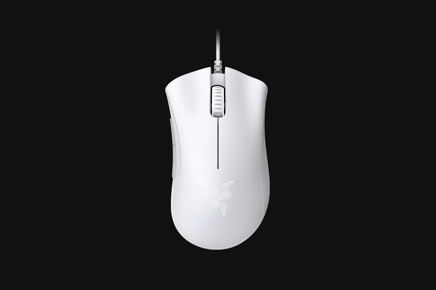 Mouse Razer Deathadder Essential 6400 DPI Switch mecánico · Blanco