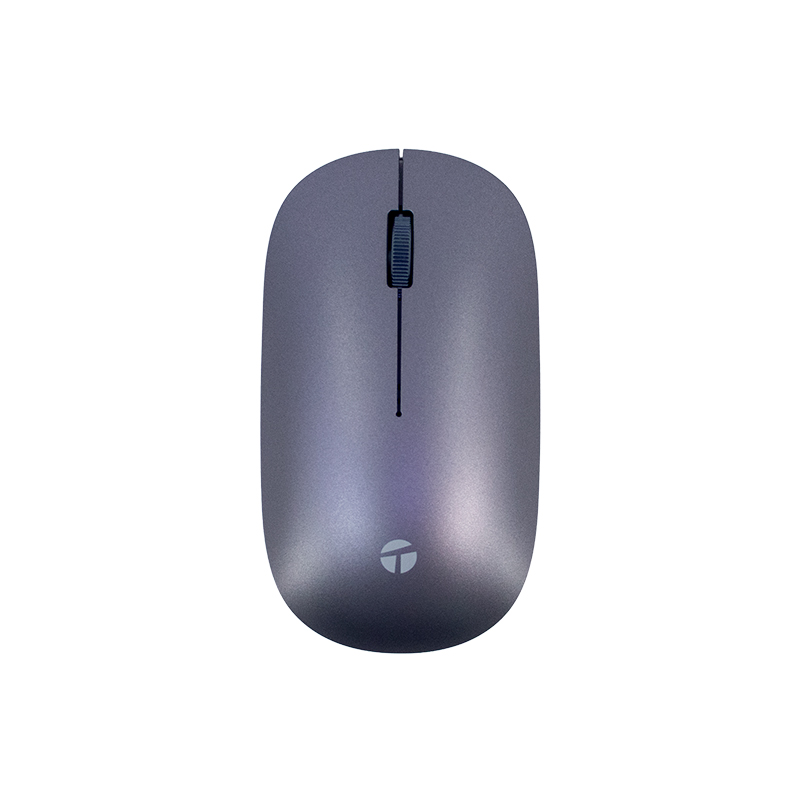 Mouse inalámbrico Teros TE-1230CS · 1200 DPI · Bluetooth dual · Negro