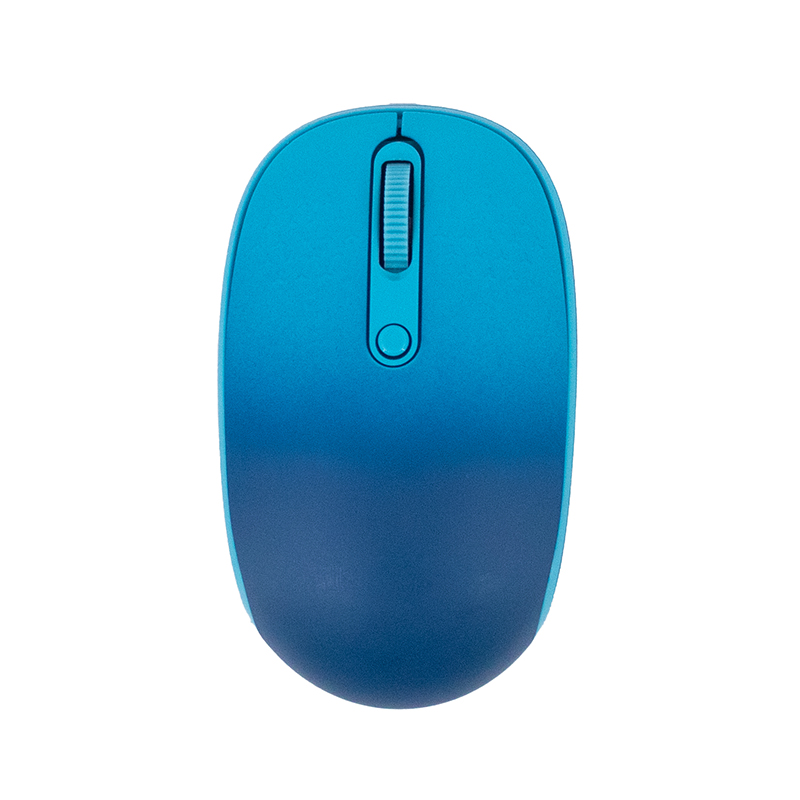 Mouse inalámbrico Teros TE-1240S · 1600 DPI · 2.4 GHz y Bluetooth · Azul