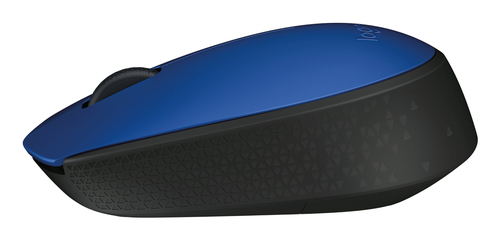 Mouse inalámbrico Logitech M170 · 2.4 GHz · Receptor USB · Azul
