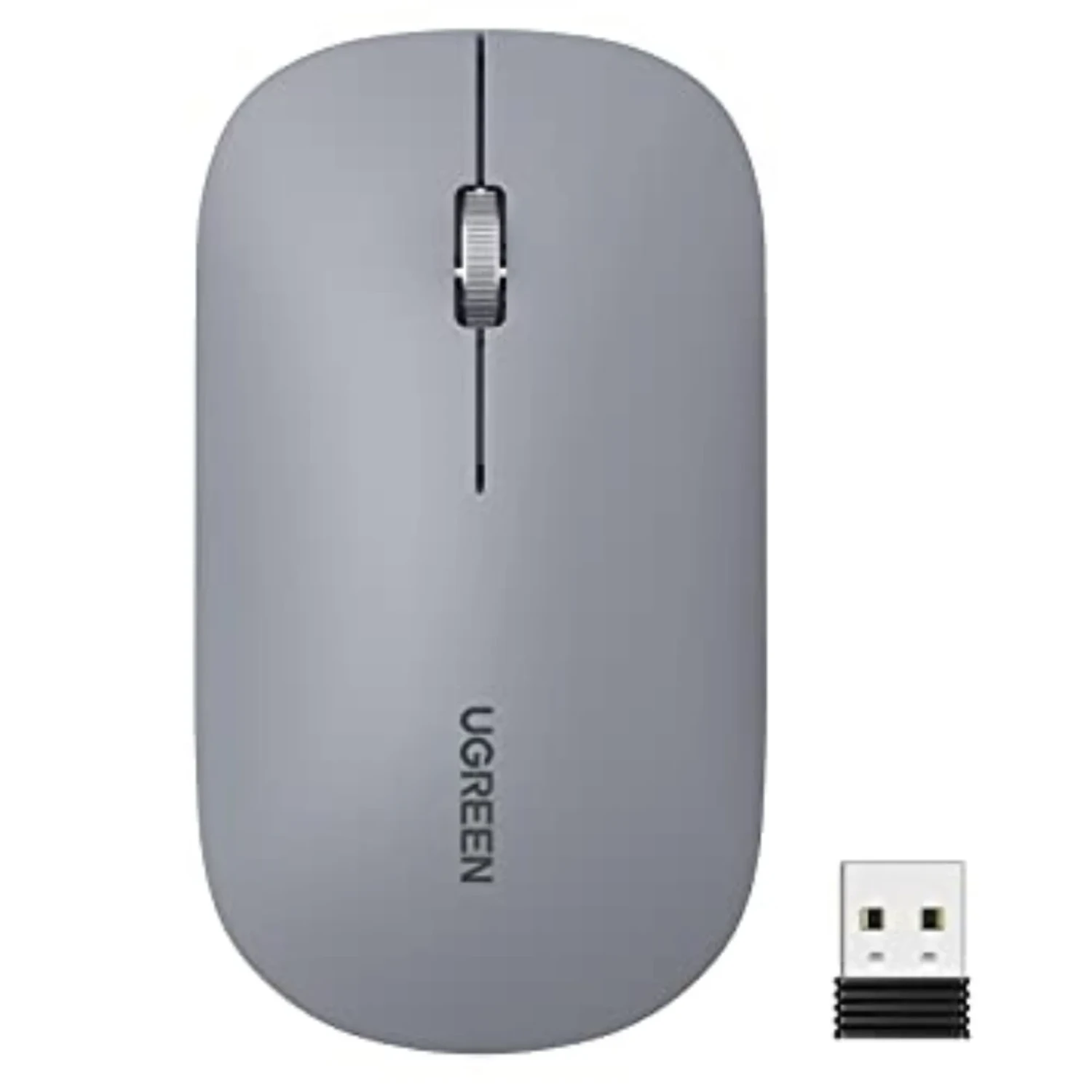 MU001 - MOUSE INALAMBRICO GRIS CLARO - 4000 DPI - PN INTERNAL MU001 (90373)