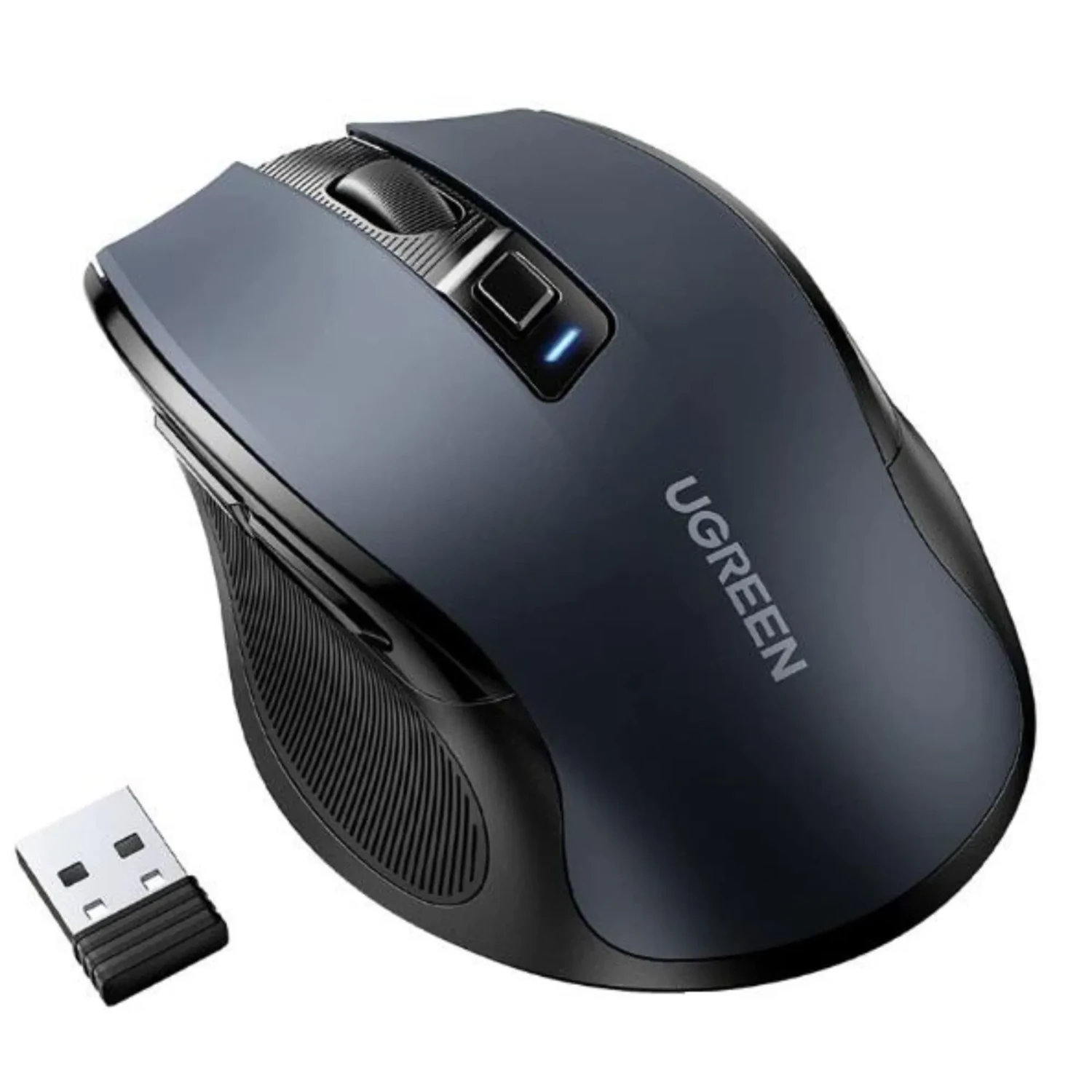 MU006 - MOUSE ERGONOMICO - INALAMBRICO NEGRO- 2.4 GHZ- 4000 DPI - PN INTERNAL MU006 (90545)