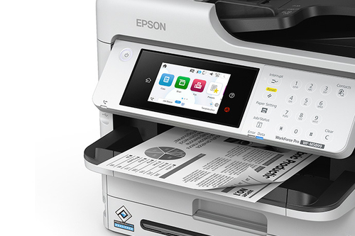Multifuncional monocromática Epson WF-M5899 · 25 ppm · Fax · LAN/WiFi