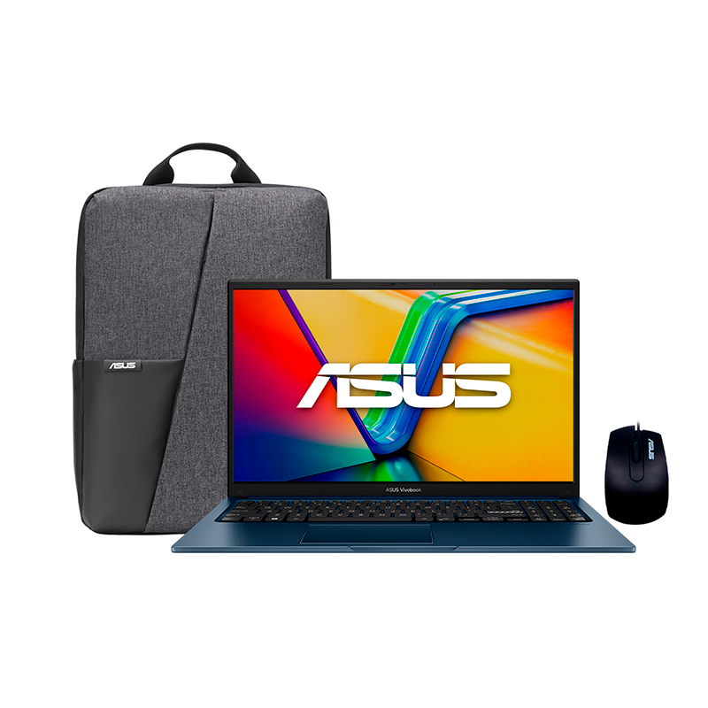 Laptop ASUS Vivobook 15 X1504VA 15.6" · Core 5 120U · 8 GB RAM · SSD 512 GB · Sin sistema operativo